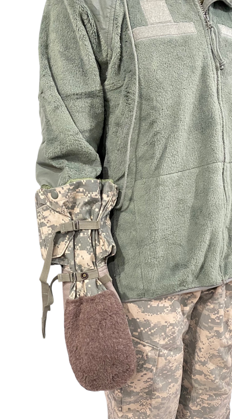 USGI Extreme Cold Weather Mitten Set Woodland Camo Medium