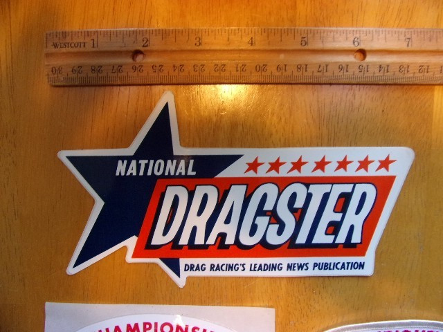 VINTAGE NHRA PATCHES AND STICKERS