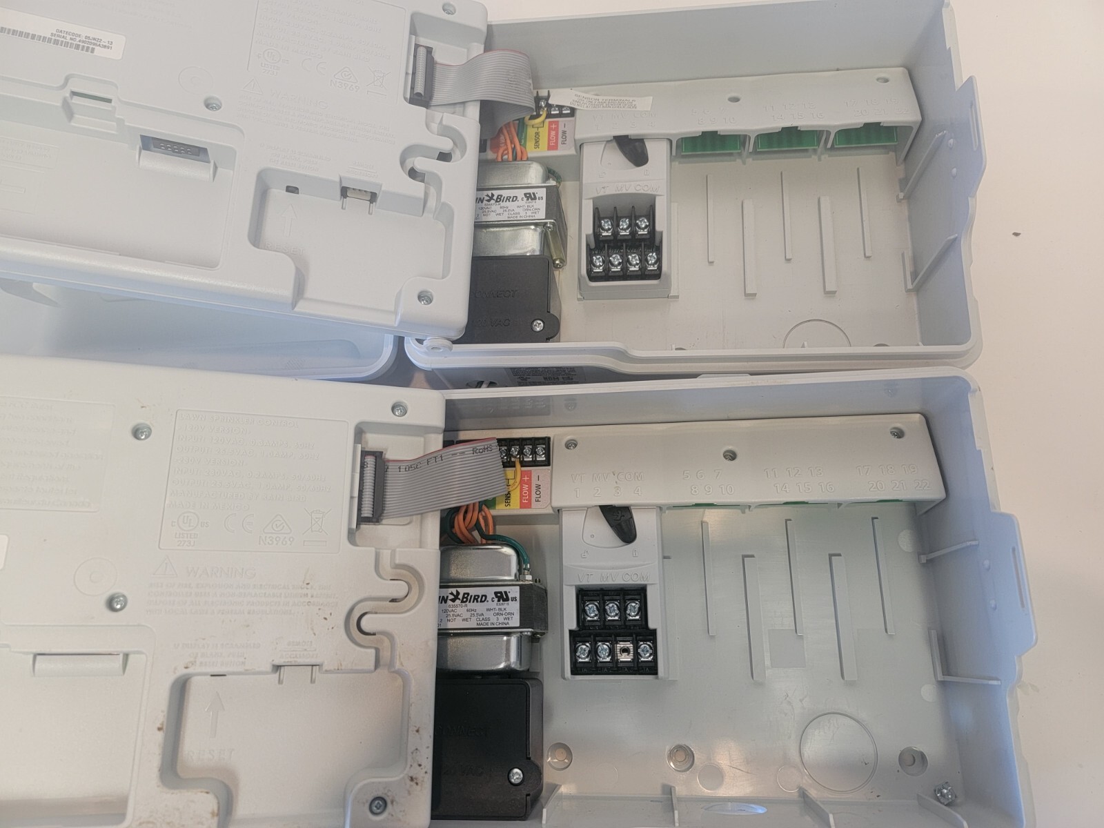 LOT OF 2 Working Rain Bird RainBird ESP-ME3 Sprinkler Controllers