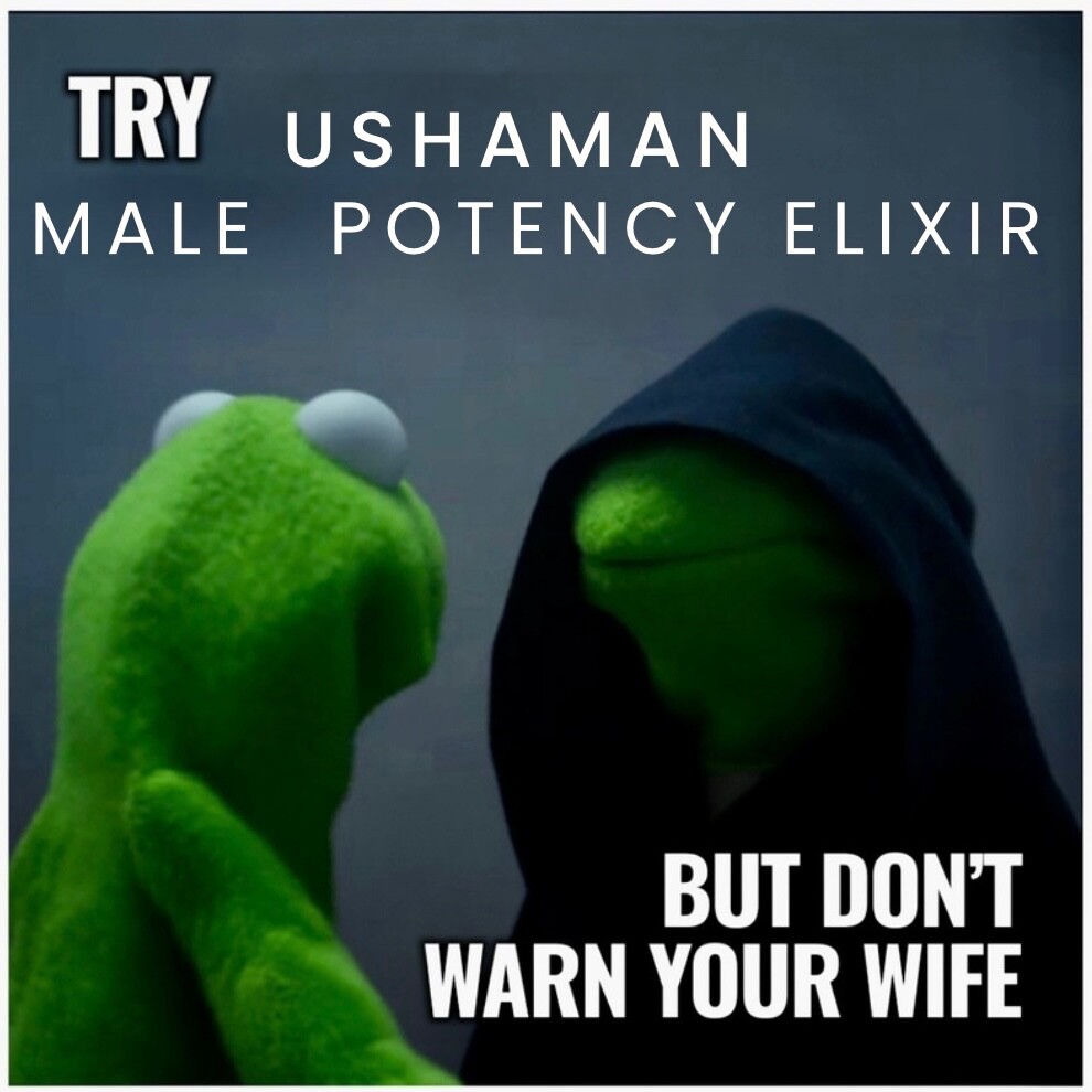 Ushaman Male Potency Elixir: Libido Booster! 🍆