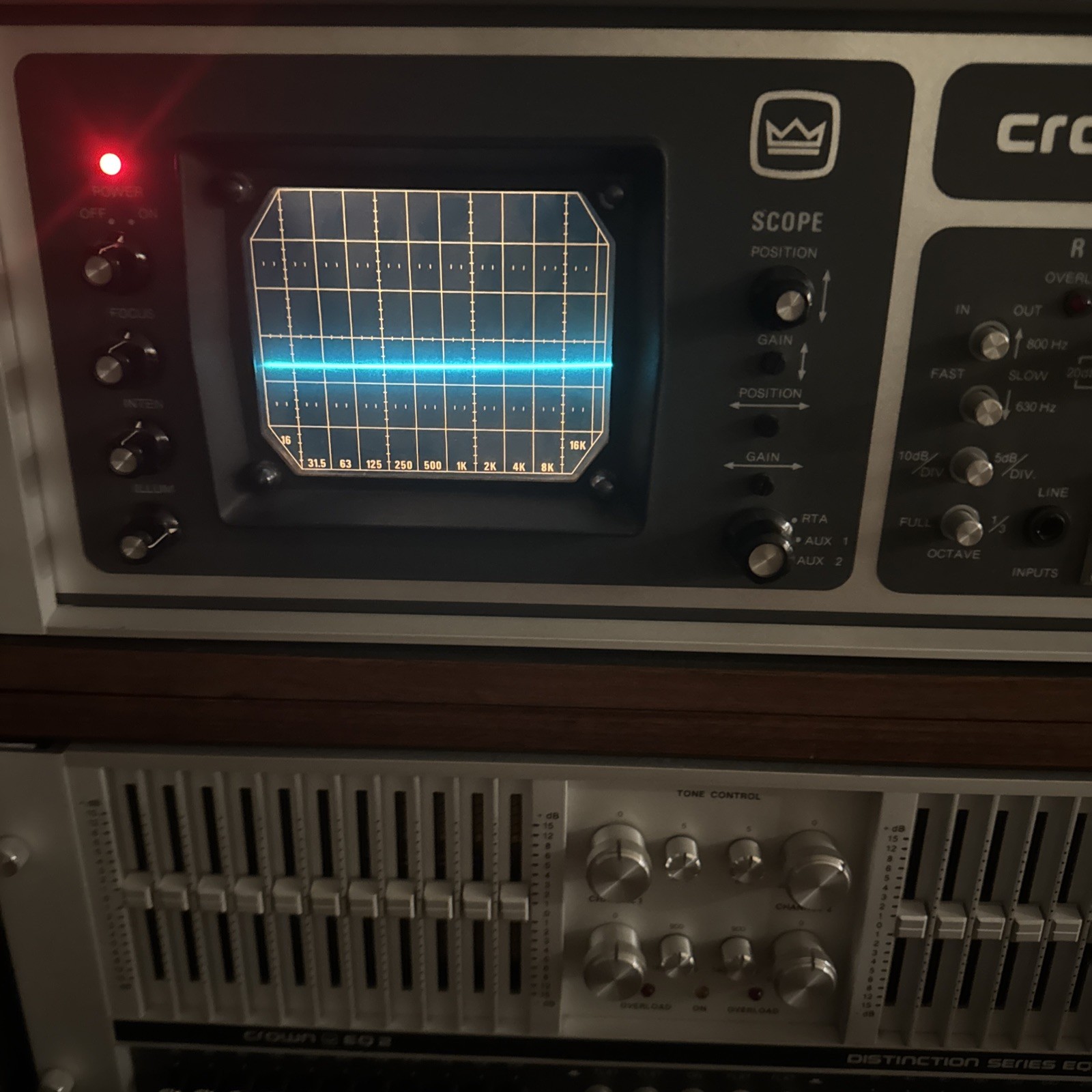 CROWN RTA-2 Scope Rack Mount EXCELLENT Condition