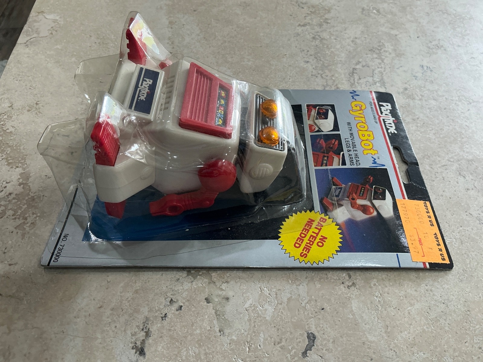 Vintage Playtime Robot Gyrobot 1986 MINT ON CARD SEALED