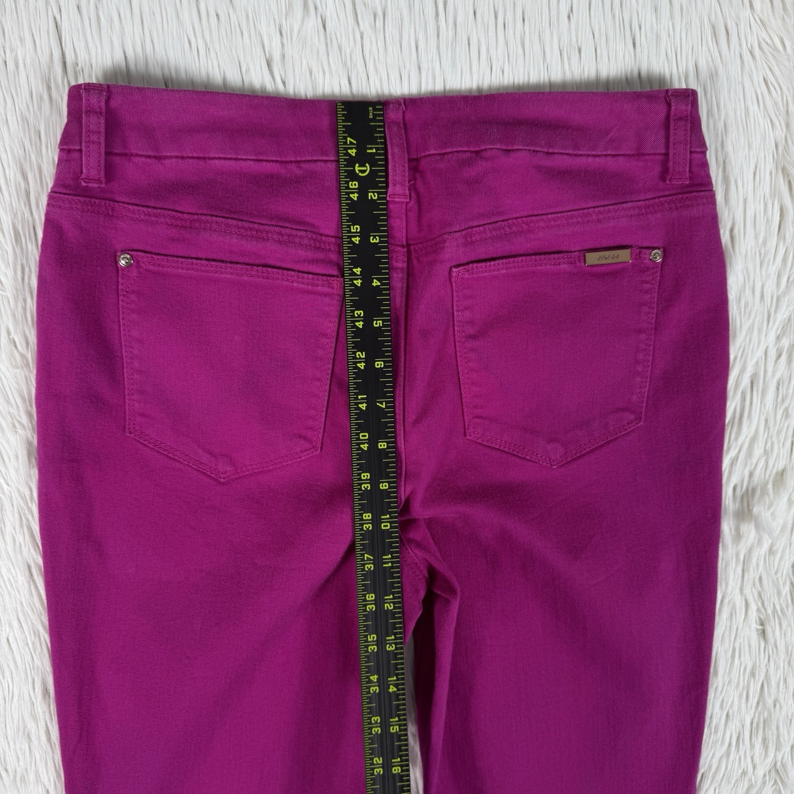 Chico's Pink The So Slimming Girlfriend Ankle Denim Jeans Women's 0.5 US 6