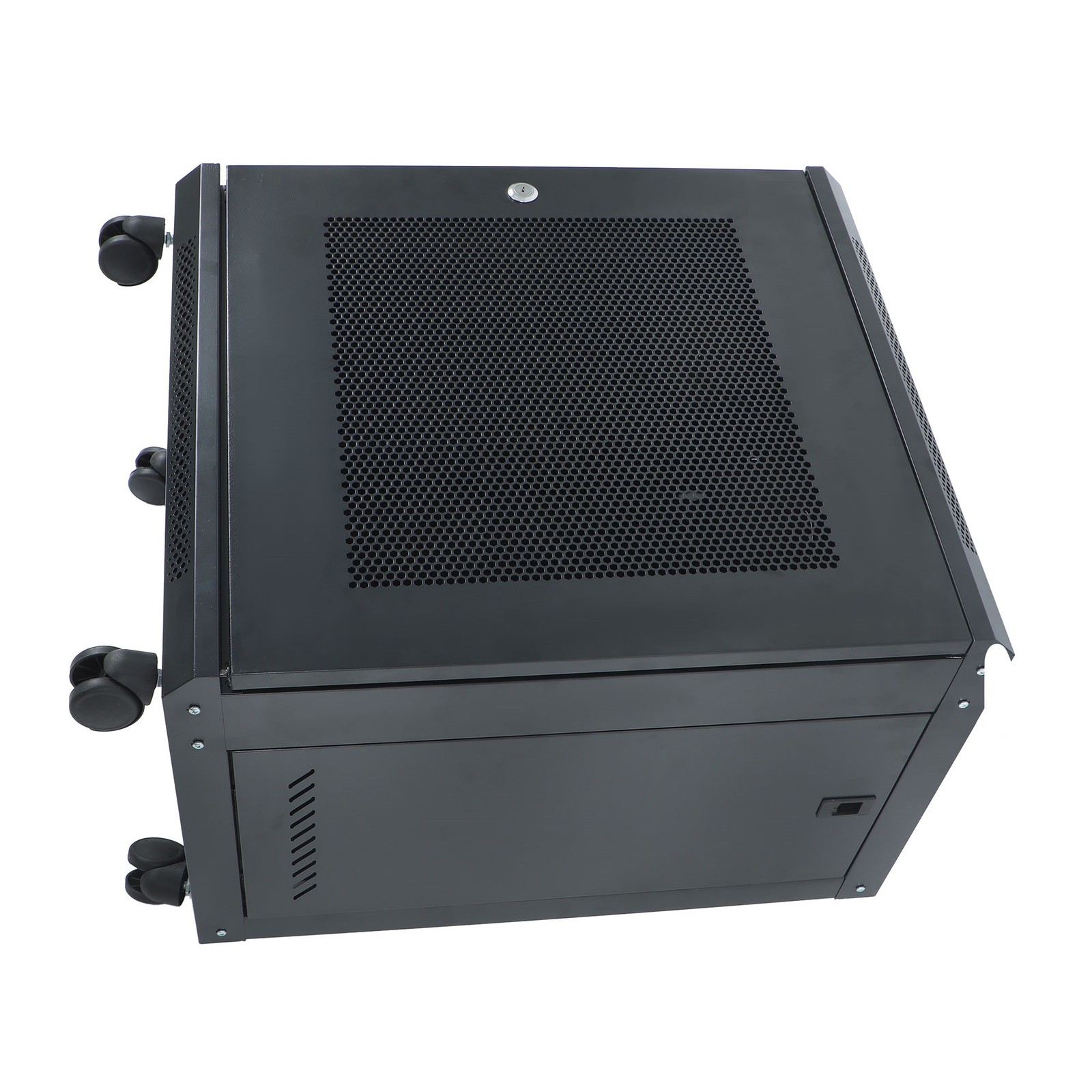 12U Wall Mount Network Server Rack Cabinet Enclosure 15.5'' Deep Door Lock