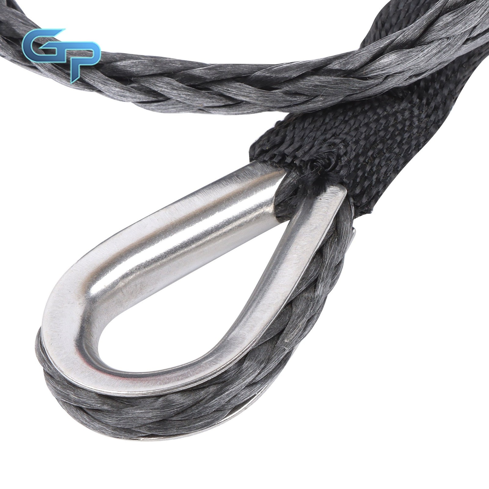 3500lbs 12VDC/1.5HP Synthetic Rope Electric Winch w/ Wireless+Wired Control