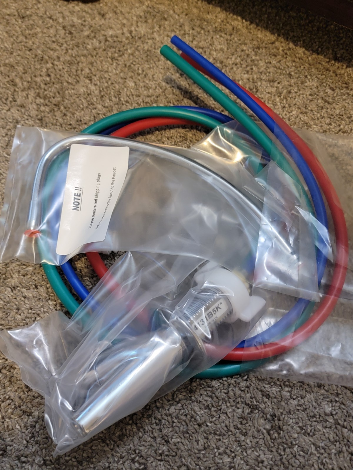 Amway Espring Auxiliary Tap Kit Faucet Below Counter Purifier 100663