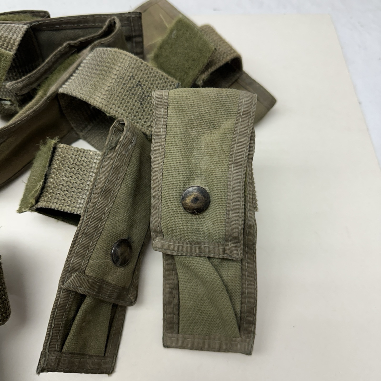 USGI M9 Scabbard Sheath Utility Tool Sharpening Stone Pouch OD Olive Drab