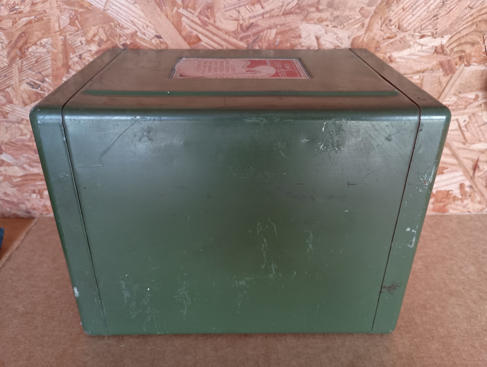 Vintage Steelmasters File-A-Way Chest Small Parts 4-Drawer Metal Cabinet