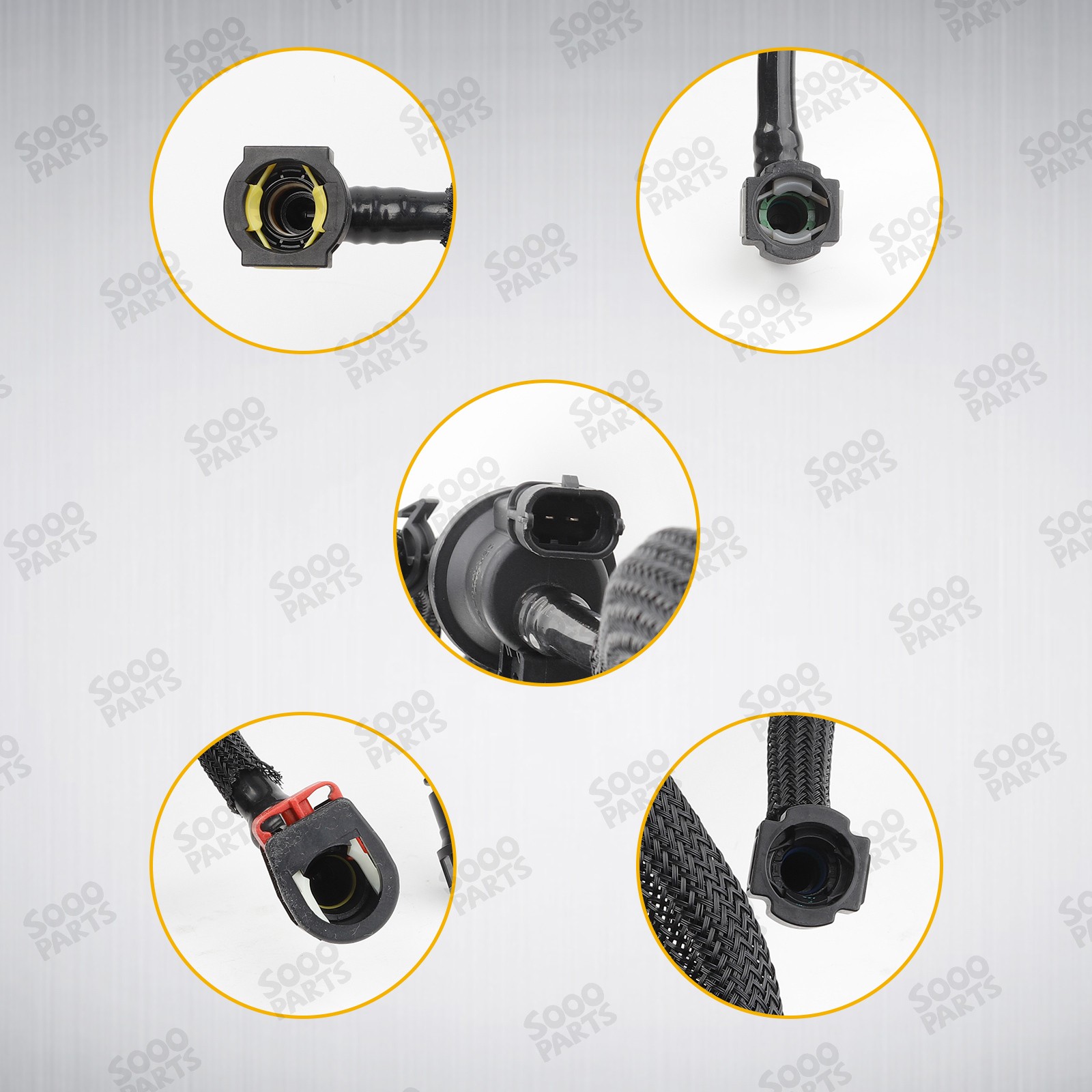 Fuel Drain Tank Hose For 2020-2024 Ford Bronco Sport Escape 2.0L LX6Z-9D289-SH