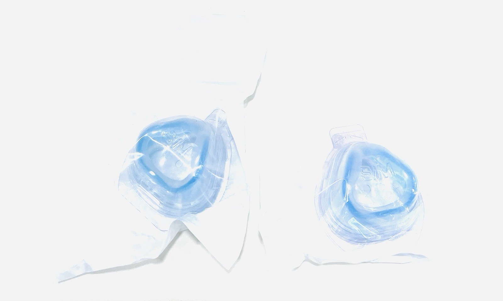 Respironics Medium Comfortgel Blue Gel Cushion Mask Lot 2 1070106, Free Shipping