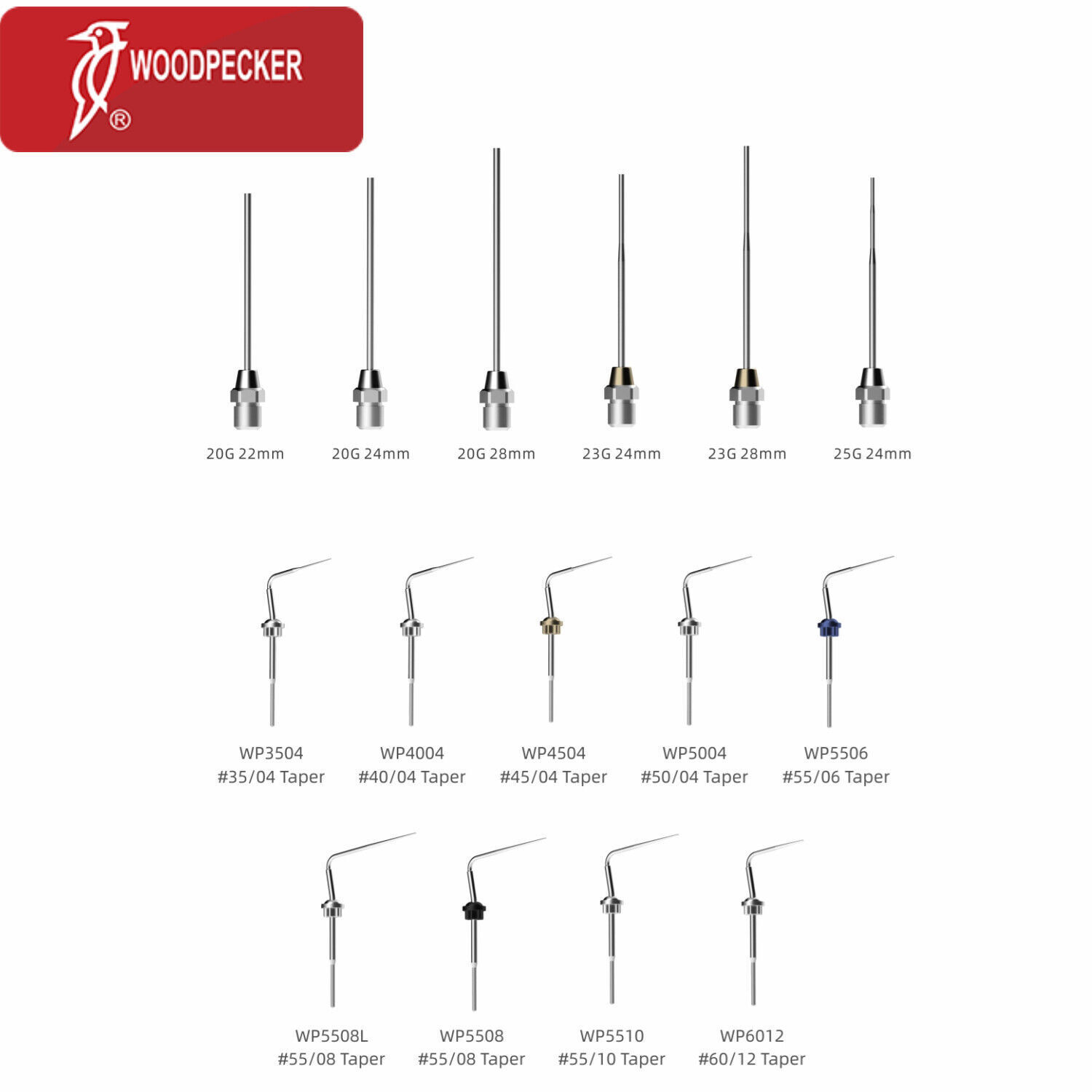 Woodpecker Fi-P Fi-G Fi-E Endo Obturation System Gutta-percha Gun & Pen Tips