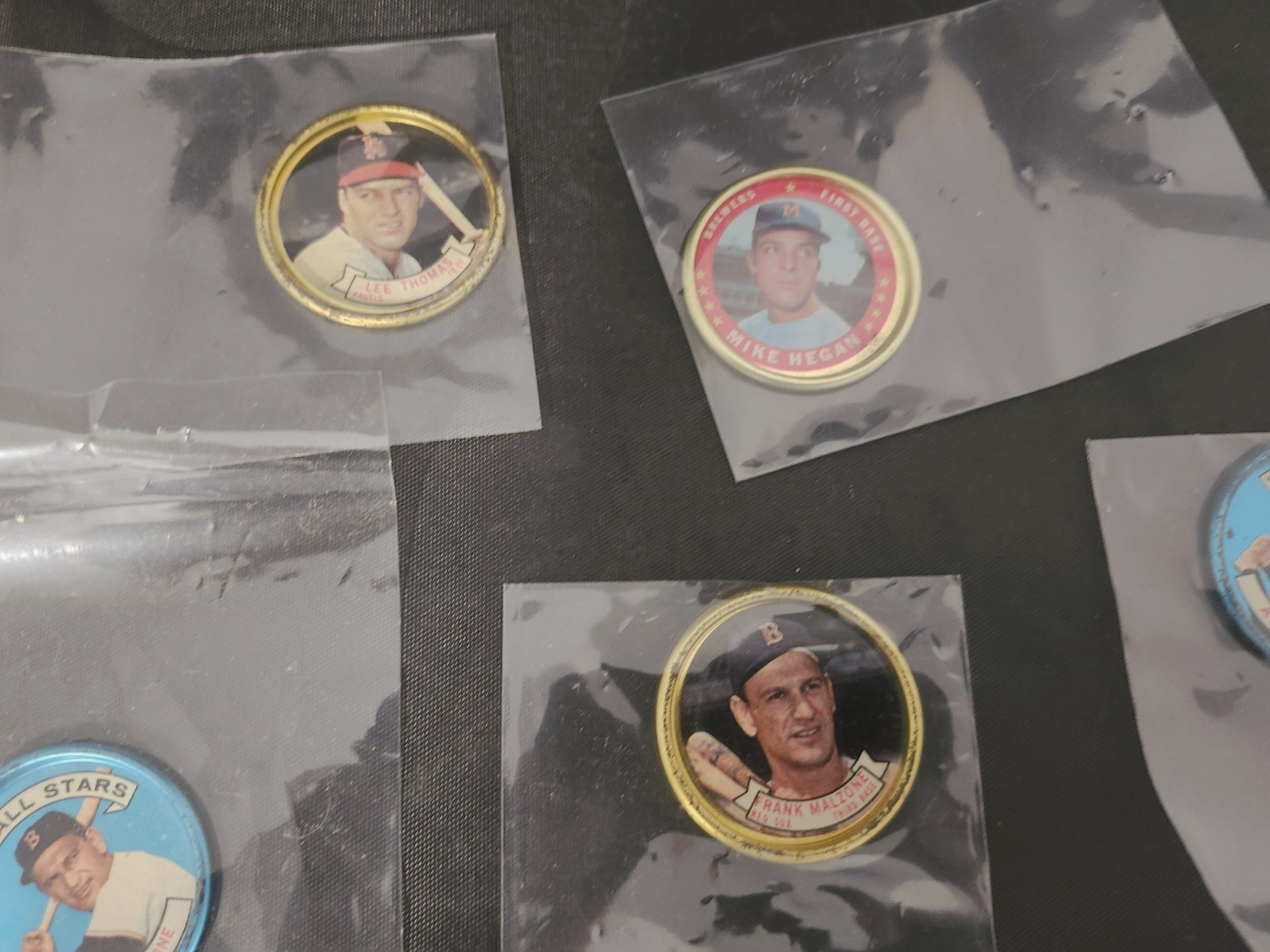 Lot of 10 1960's Topps coins