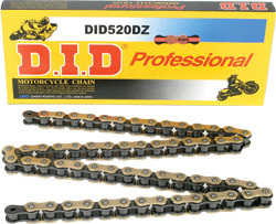 DID DZ 2 520 X 120 Link Gold Motorcycle/Motorcross Chain CR KX RM YZ CRF KXF KTM