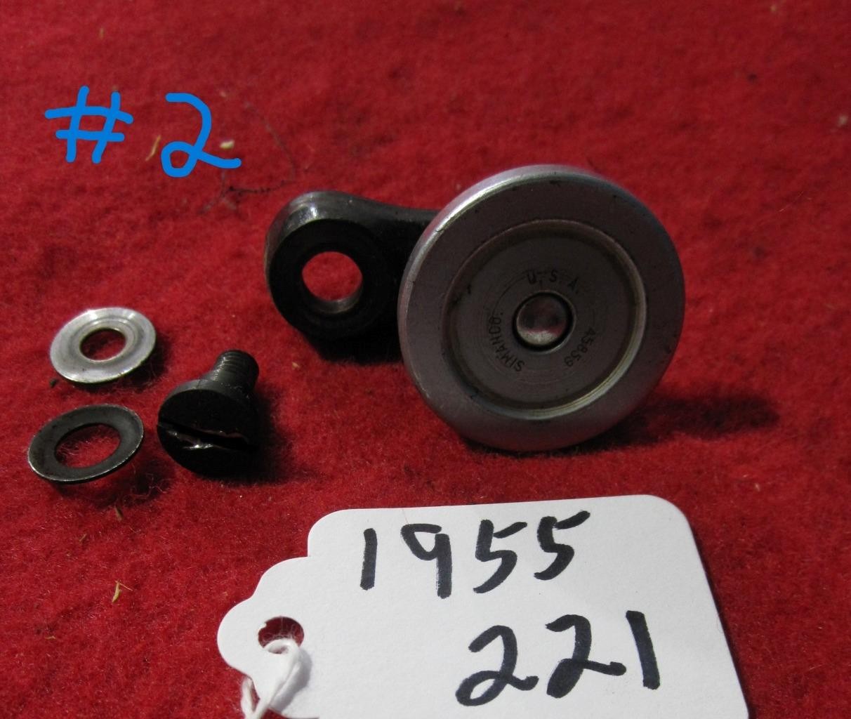 1955  SINGER 221 FEATHERWEIGHT SEWING MACHINE  BOBBIN WINDER #2