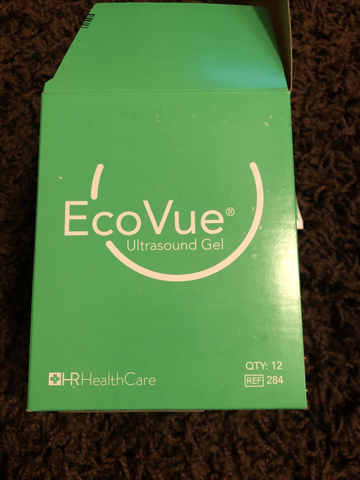 New - EcoVue Ultrasound Gel, 2 oz / 60 gm tube - 12 count - Exp Date: 2028/02/29