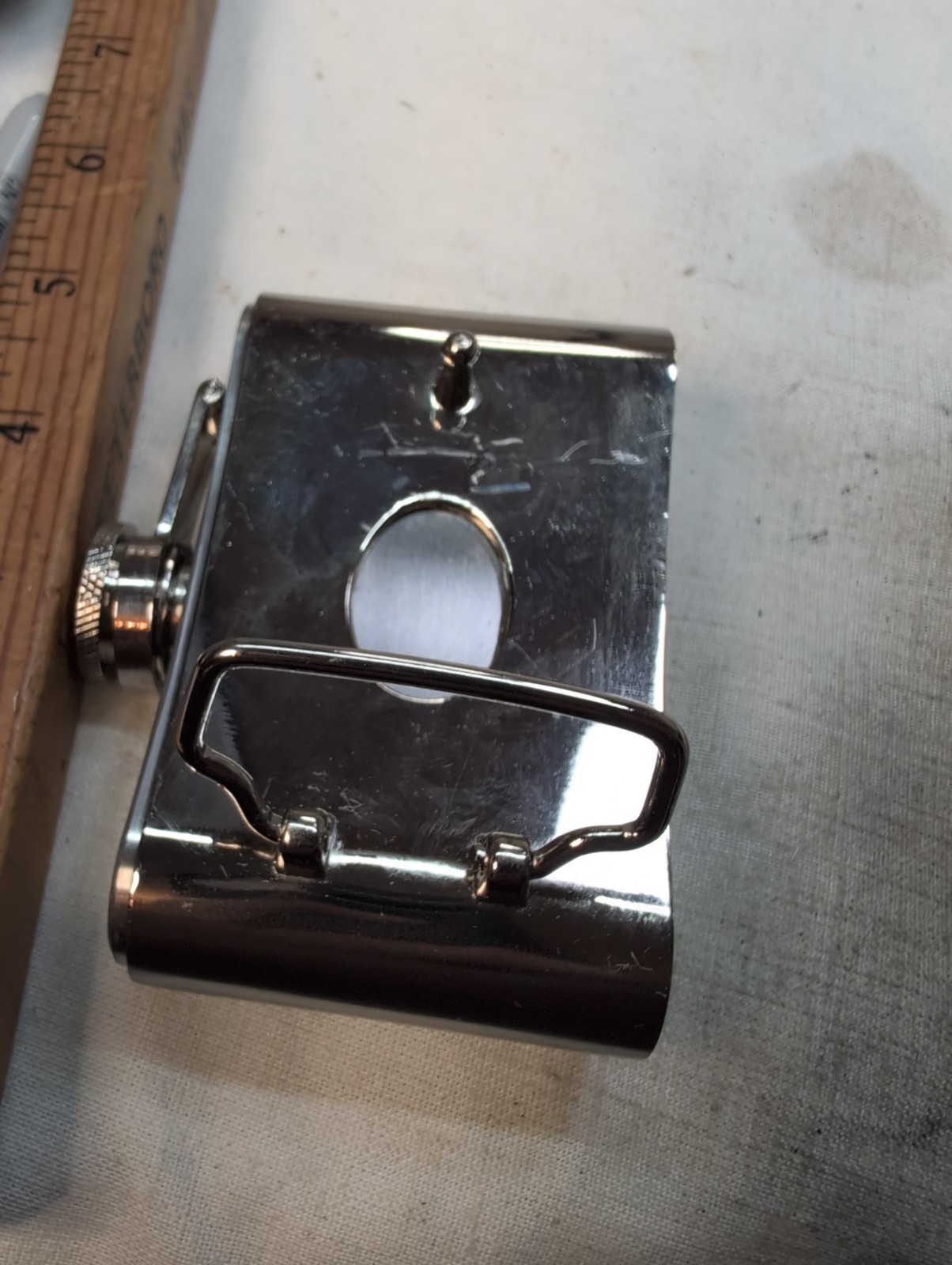 Cast & Blast 3 oz. Stainless Steel Flask Belt Buckle