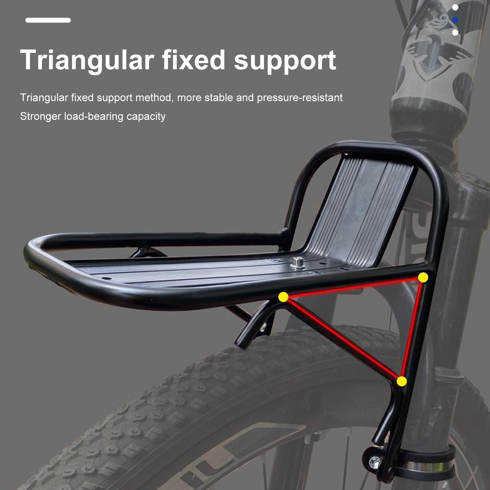 Bicycle Front Rack Luggage Touring Carrier Racks Mountain Road Bike Carrier Rack