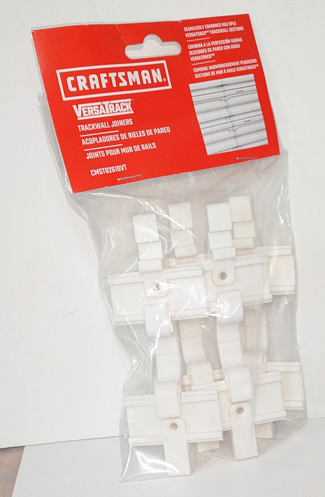 Craftsman Versastack Trackwall Joiners Pack of 4 CMST82610VT