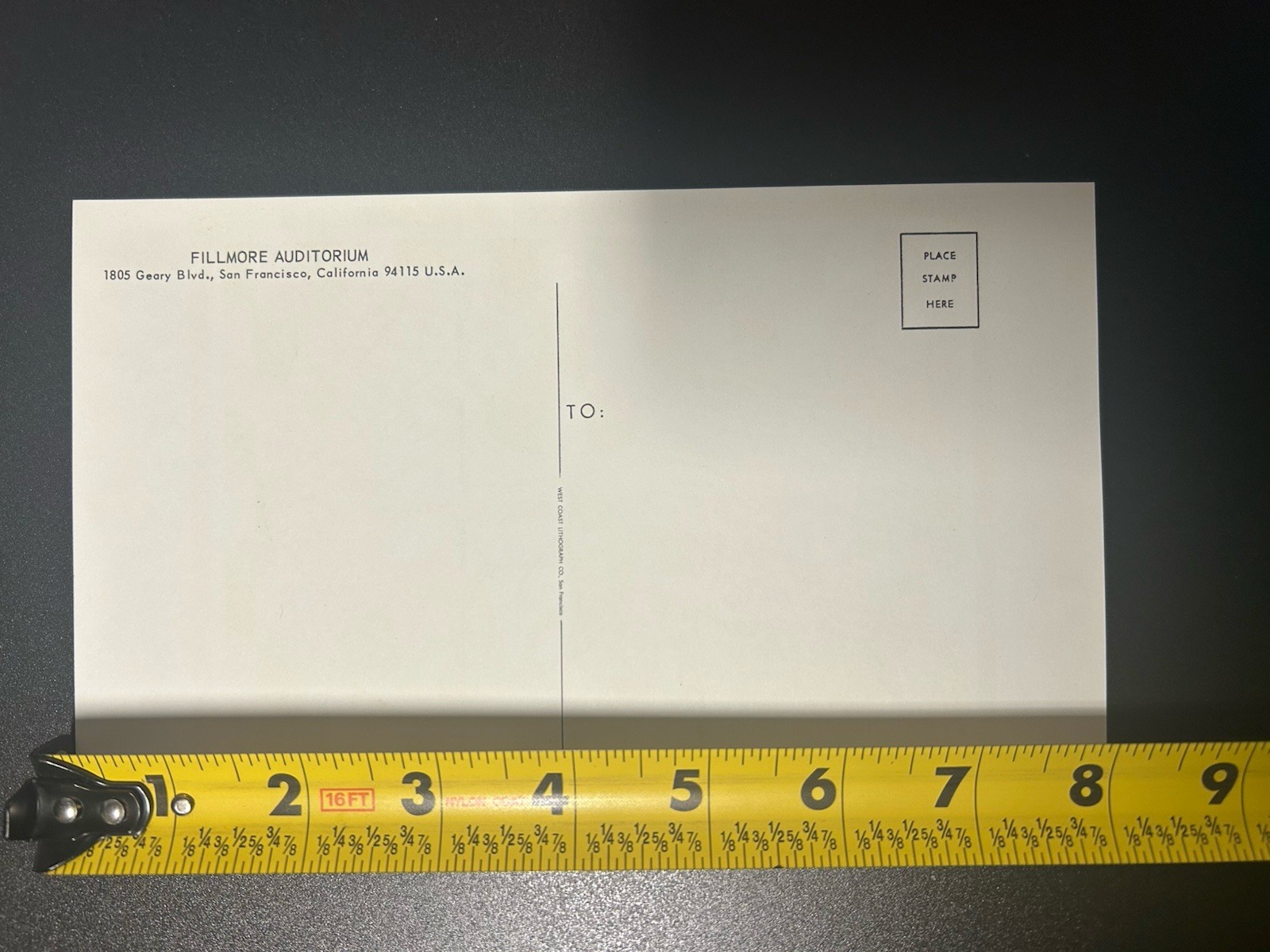 1966-FILLMORE-BG-7 POSTCARD/REPRINT-QUICKSILVER MESSENGER SERVICE-WES WILSON