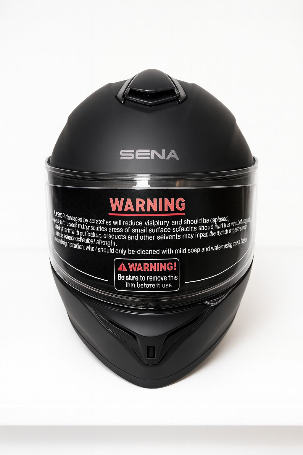 Sena Outrush R Modular Flip-up Motorcycle Helmet Matte Black Bluetooth