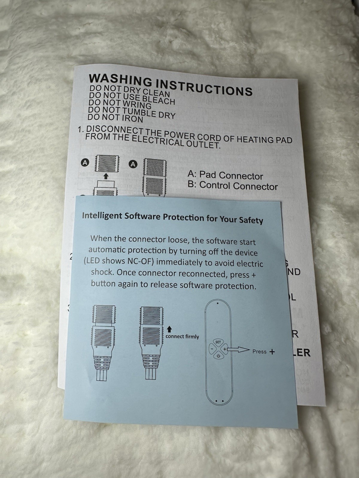 GOQO TOMO Flower Heating Pad for Pain Relief- 12" x 24", 12 Heat Levels,