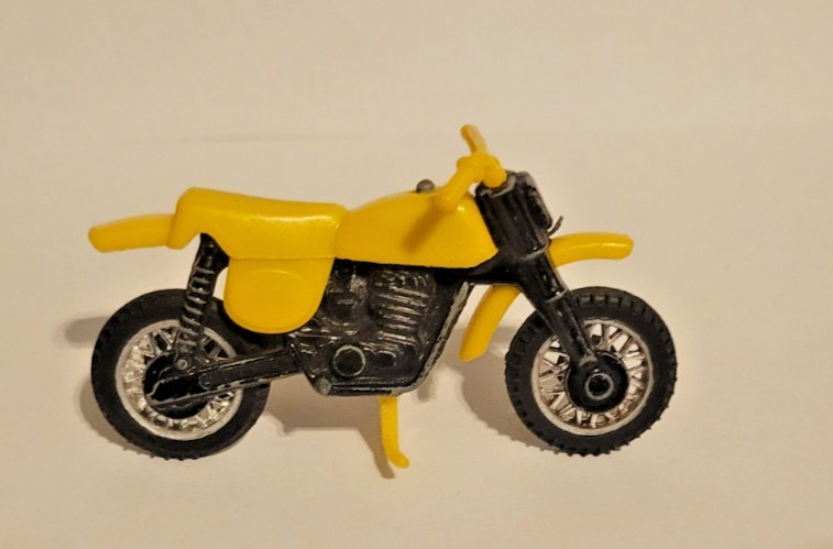 Vintage Trail Bike Yellow