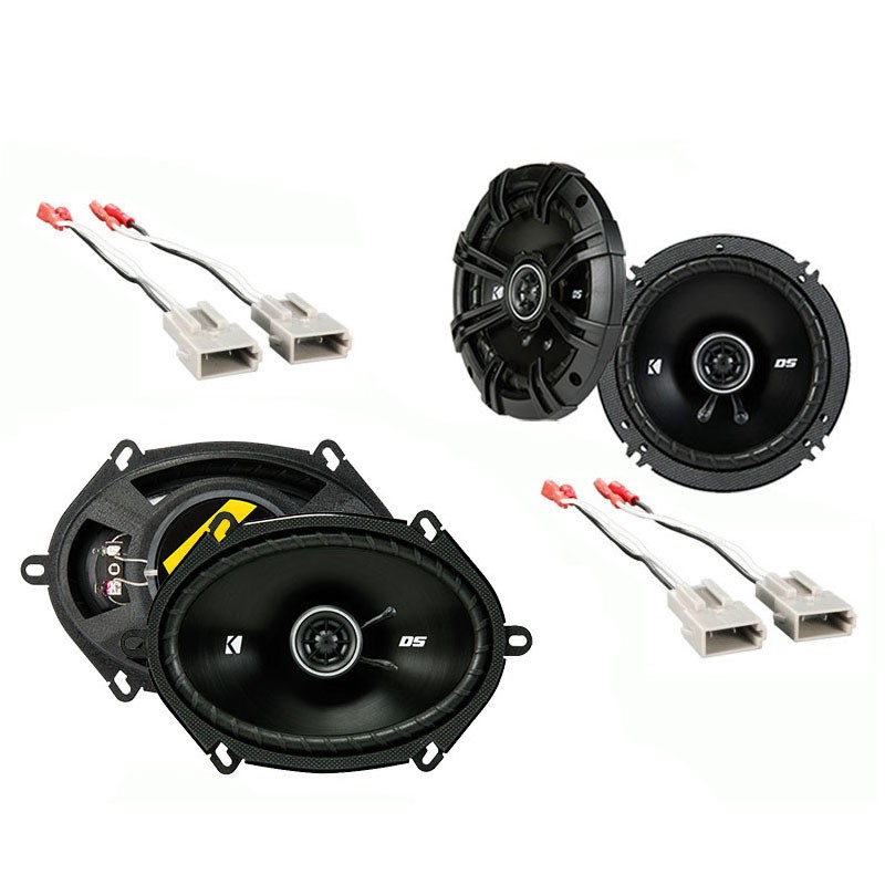 Fits Ford F-Series Truck 1987-1996 Factory Speaker Replacement Kicker DS Package