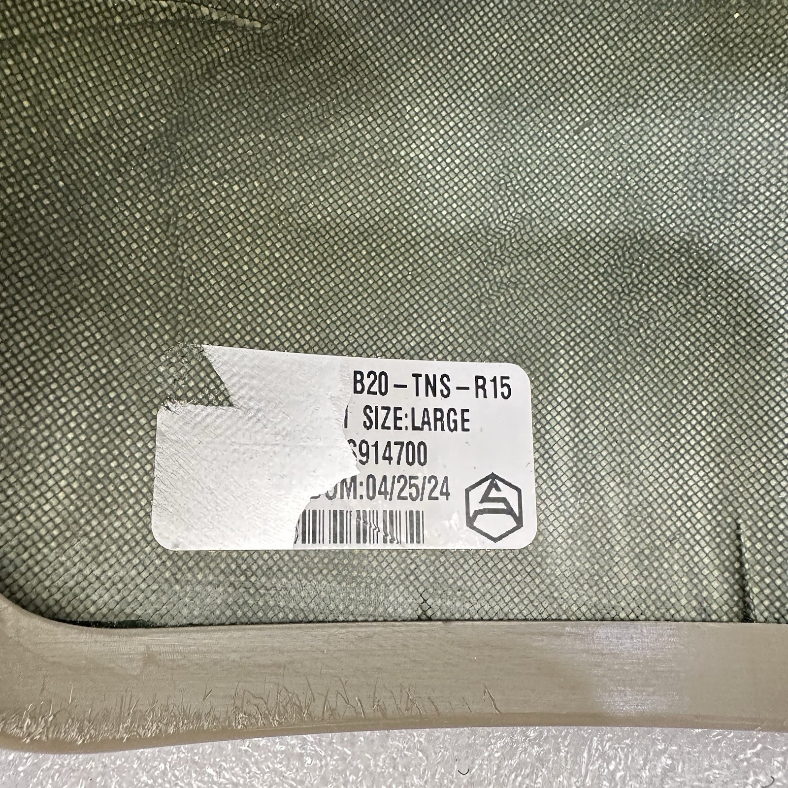 Large ArmorSource AS770 CVC Military Combat Vehicle Crewman Helmet W/ Comms Nice