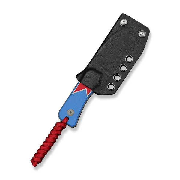 Civivi Knives Baby Banter Fixed Blade C23045A-1 Red White Blue G10 Nitro-V Knife