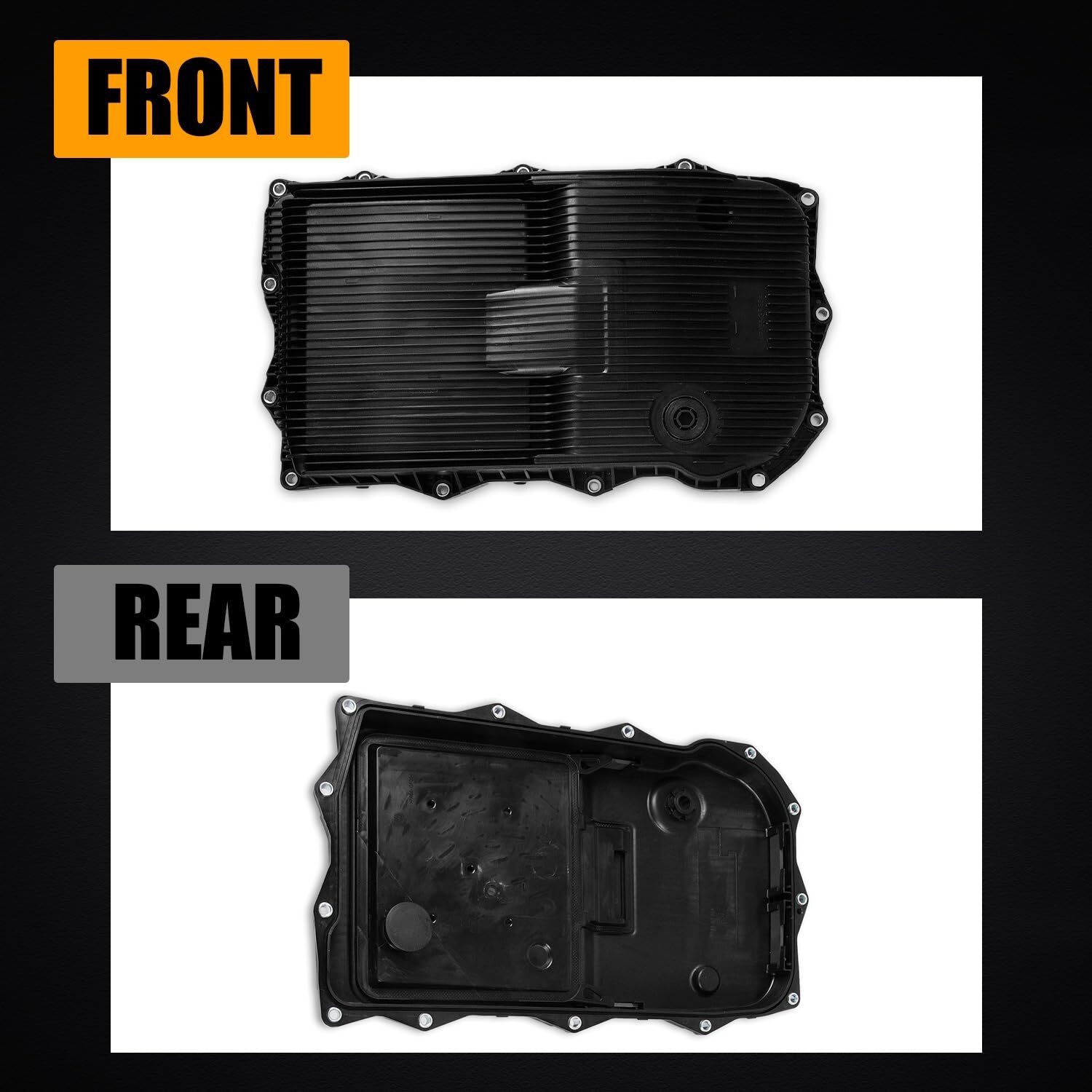 New Auto Transmission Oil Pan w/Gasket For Jeep Grand Cherokee 2014-2021 8 Speed