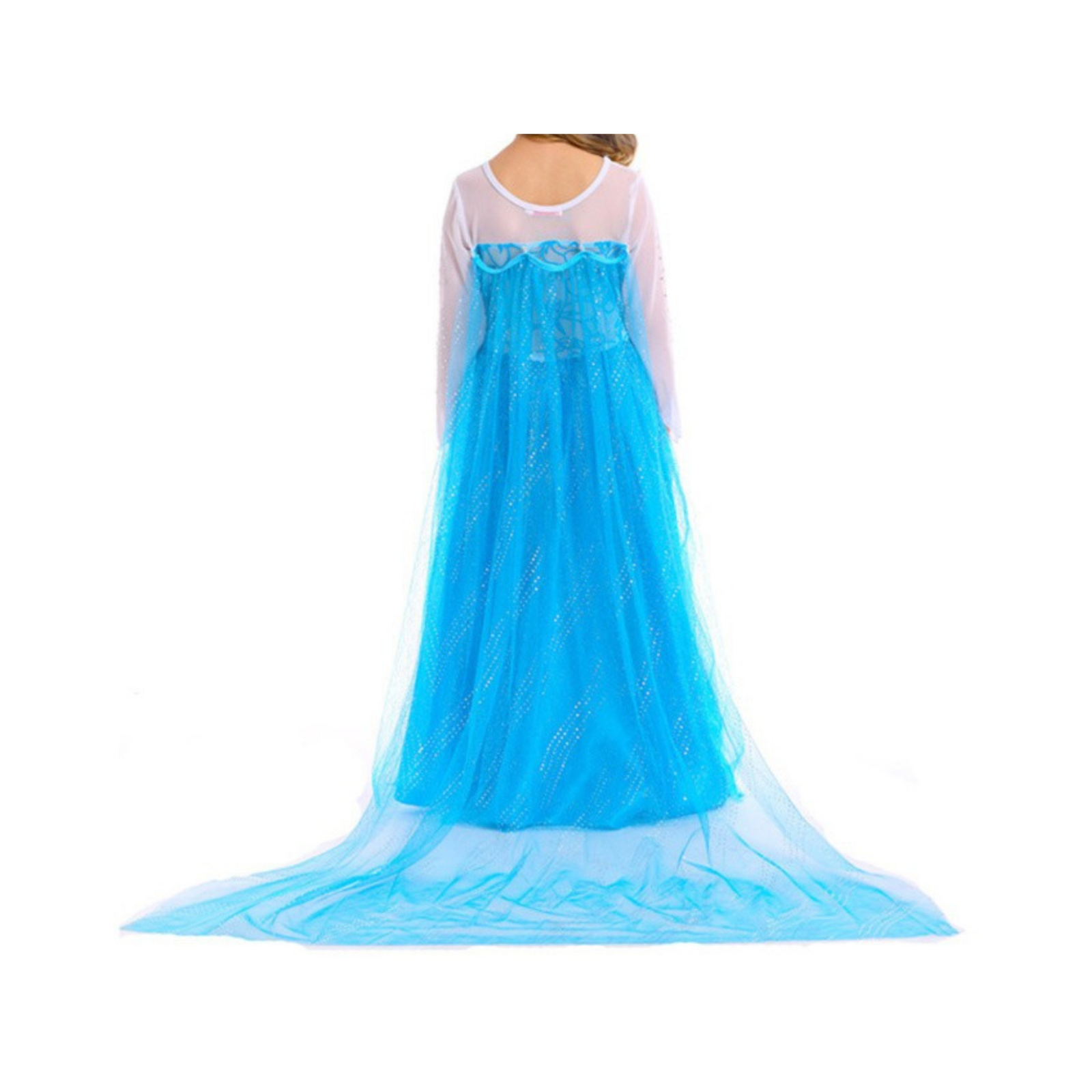 Deluxe Elsa Dress: Perfect for Frozen-Themed Occasions. Christmas Gift