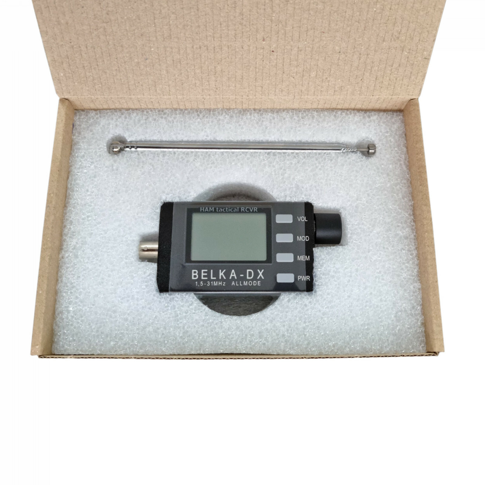 Belka-DX-max 0.1MHz - 31MHz ham radio receiver with LSP3W speaker