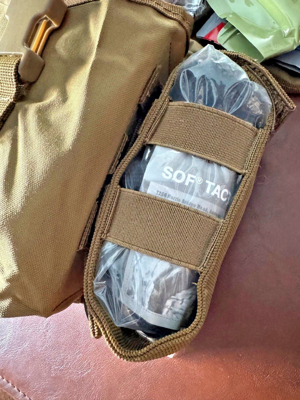 USGI Fully Stocked IFAK (SOF TQ included) Combat Medic--Cordura 500-- UNEXPIRED