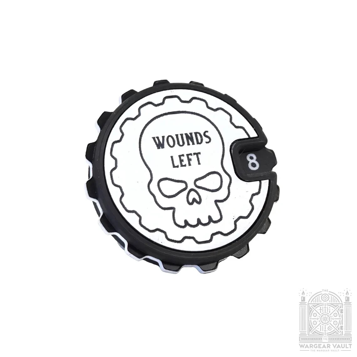 Premium 0-16 Damage Wound Trackers - Pack of Gaming Counters for AoS, 40k, KoW