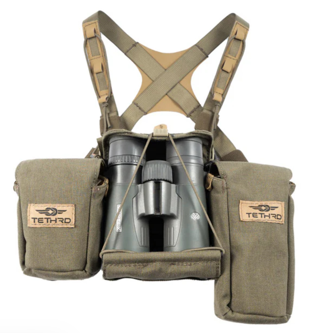 Tethrd Hybrid Binocular Harness Chest Pack New