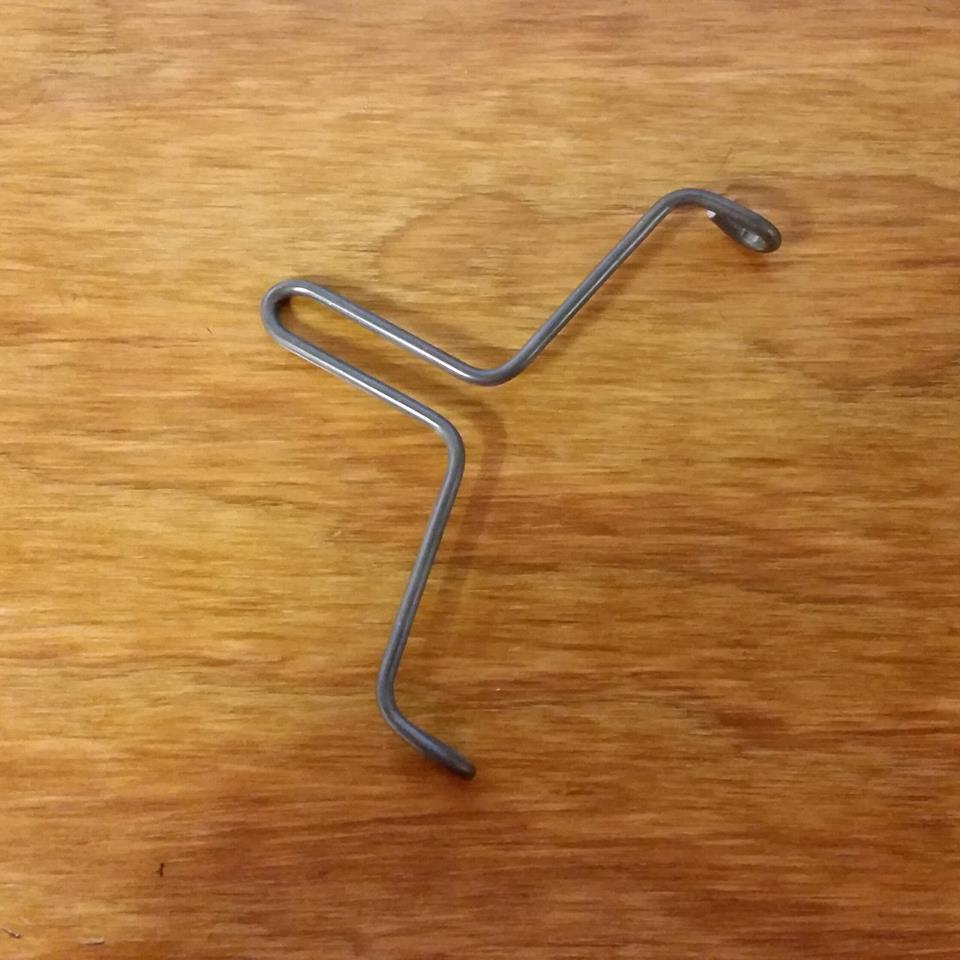 BICYCLE BANANA SEAT REFLECTOR BRACKET FITS SCHWINN STINGRAY ORANGE KRATE OTHERS