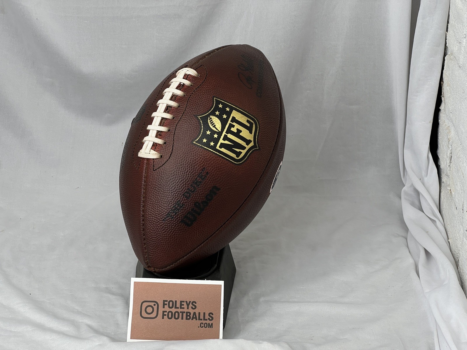 RAMS LOGO - NFL "The Duke" Wilson Football - Game Ball - Prepped & Conditioned