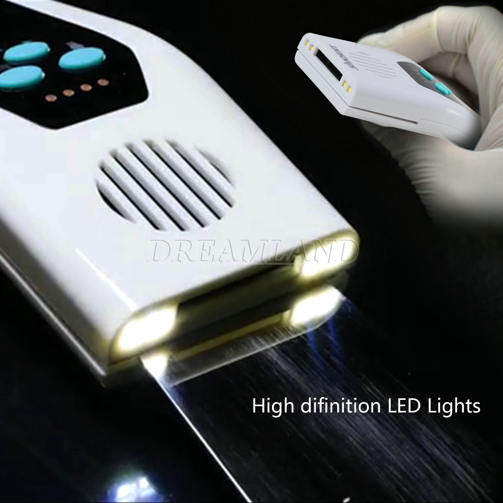 Dental Anti-fog Mirrors Photography Reflector No-Fog LED Automatic Mirrors Kit