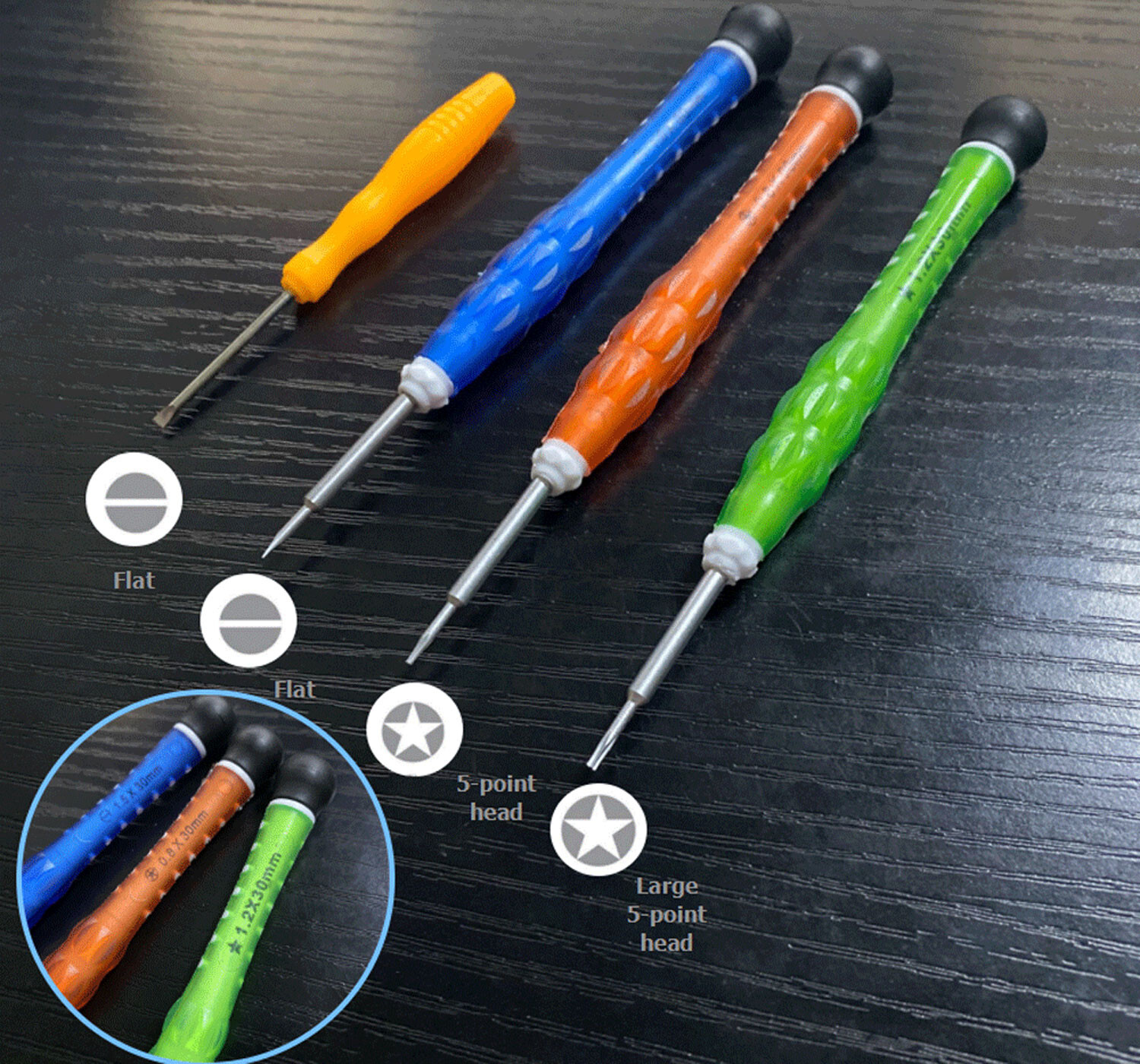 Mobile Cell Phone Screen Opening Repair Tool Kit Screwdriver for iPhone 13 14 15