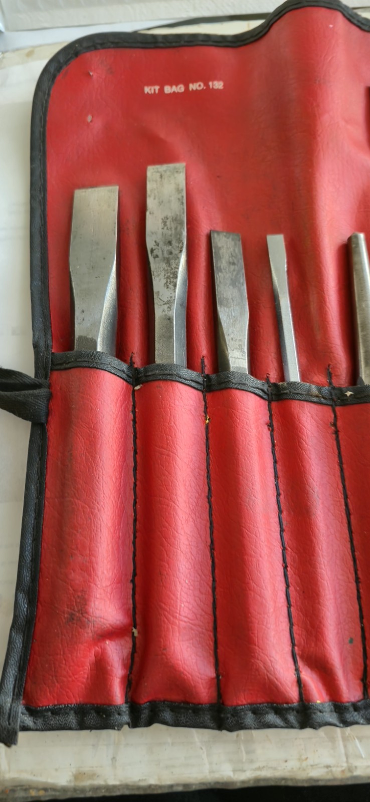 MAC TOOLS 9 PIECE CHISEL & PUNCH SET + 3 OTHERS