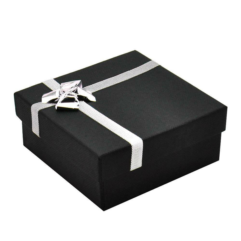 48 Wholesale Black Jewelry Paper Jewelry Pendant Necklace Gift Jewelry Boxes