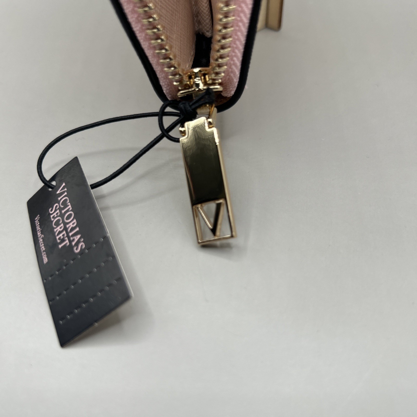 Victoria’s Secret Small Wallet With Zip Heritage Stripe NEW WITH TAG