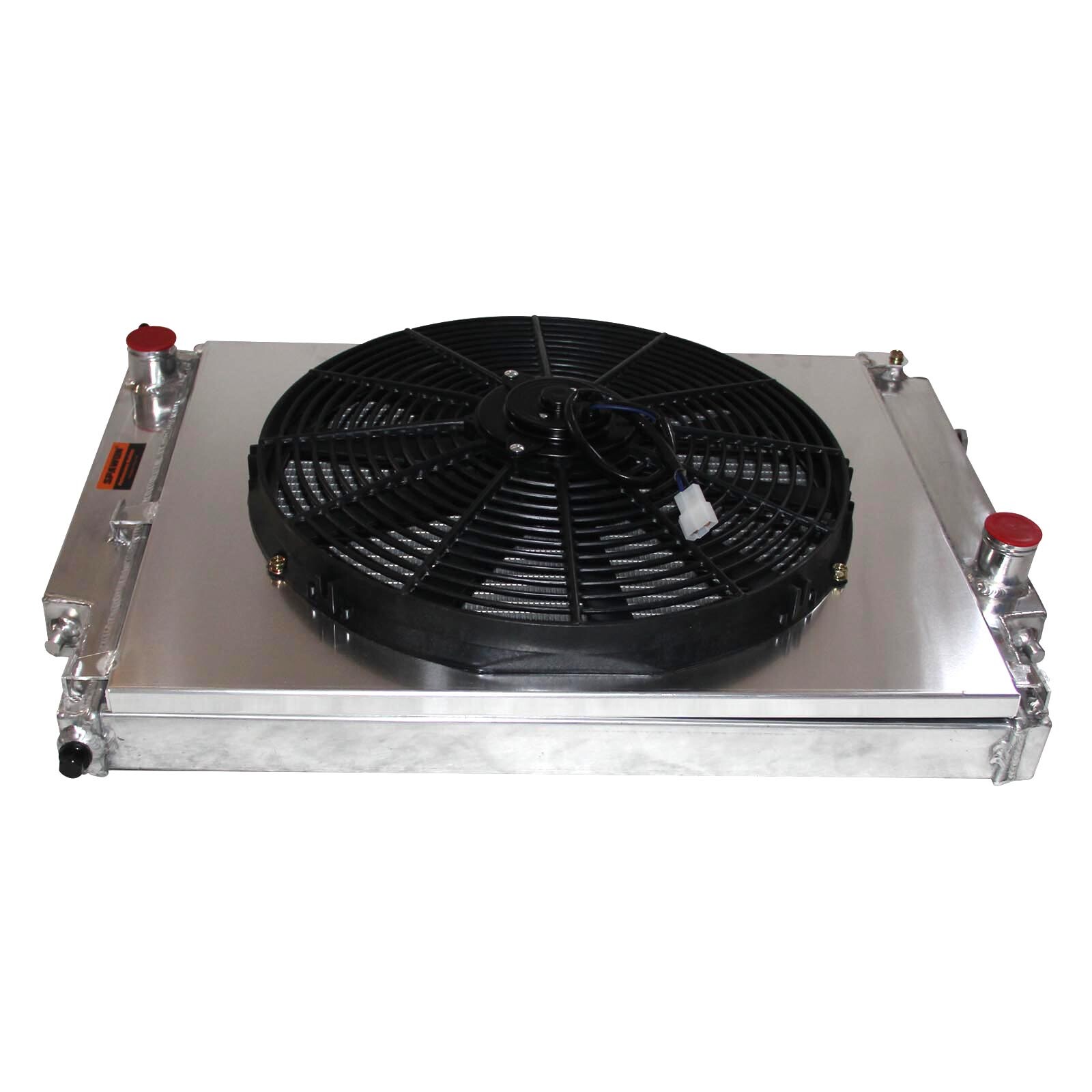 SPAWON Radiator For BMW 325i 328i 323i Z3 92-01 +Fan shroud Aluminum 2Row MT