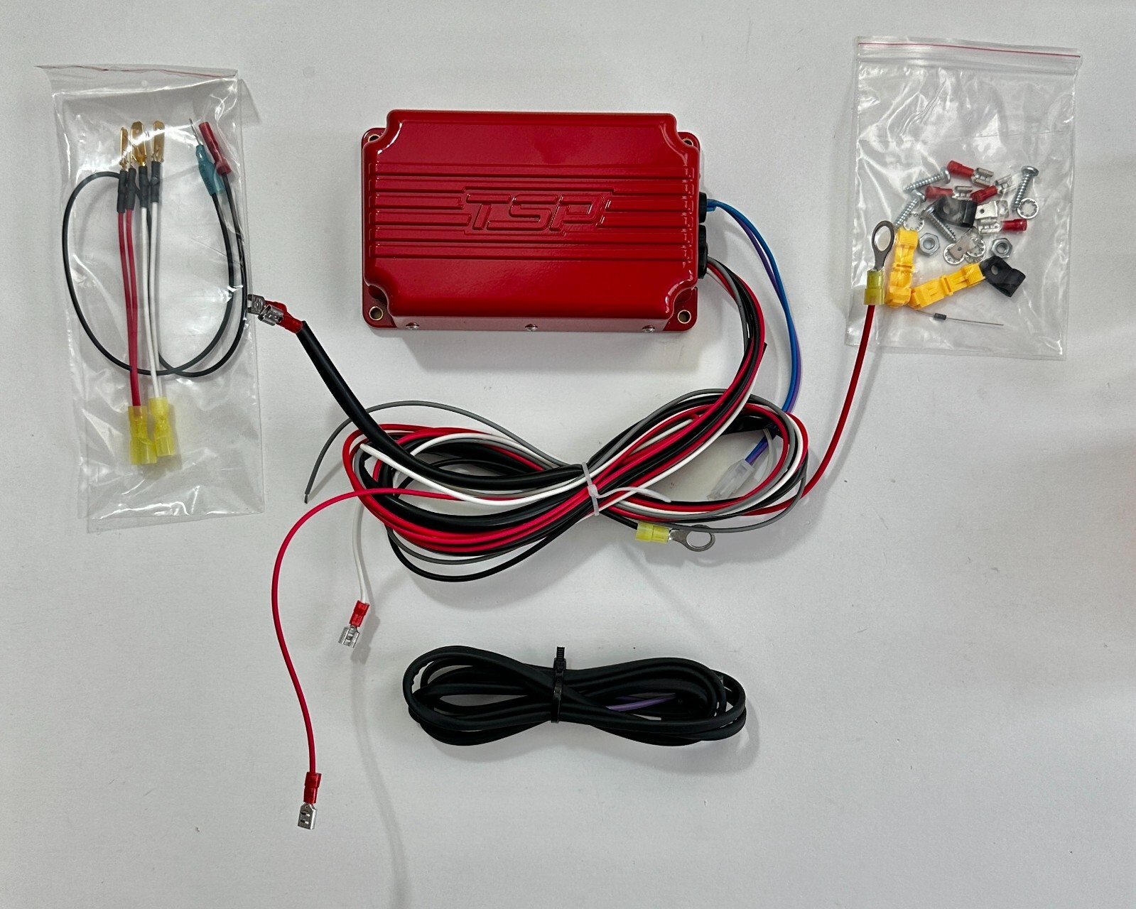 6AL DIGITAL IGNITION CONTROL BOX with REV LIMITER  *MINI IGNITION CDI* TSP RED