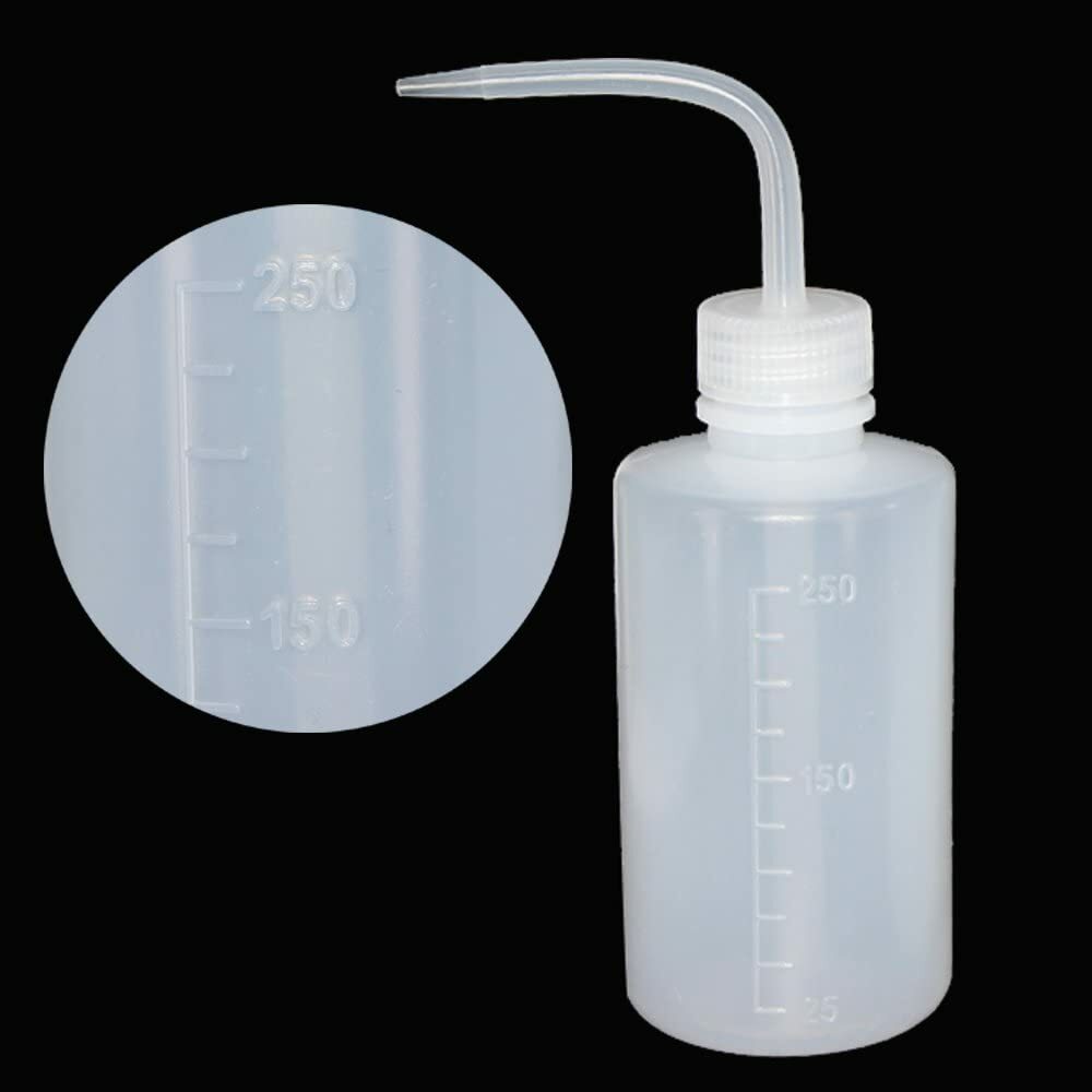 LDPE Clear Lab Safety Squirt Squeeze Bottle 150/250/500ml - Ships From Texas