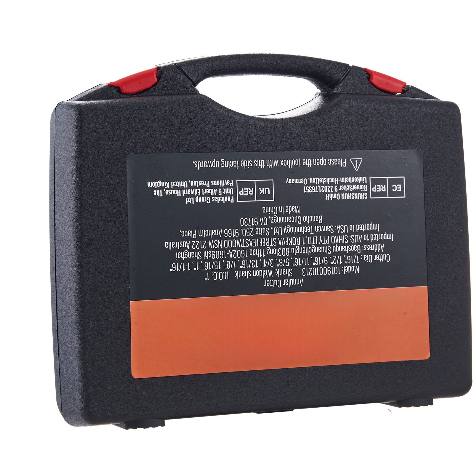 Uimoso Annular Cutter Set HSS Magnetic Drill Bits 13 PCS Weldon Shank 2" Depth