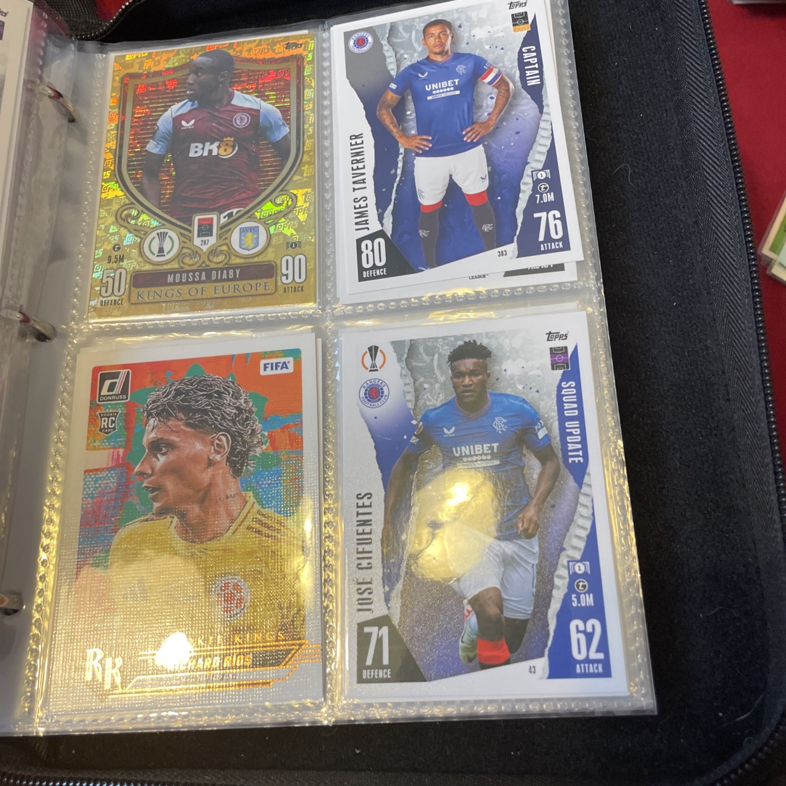 Huge Binder Full Of Soccer Cards! Panini, Topps, Many Holos And Special Cards!