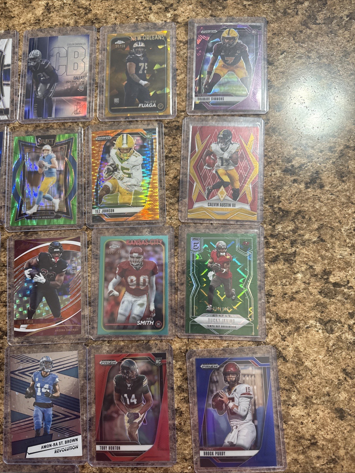 26 Card NUMBERED LOT! Rookies And Low Numbers Included!