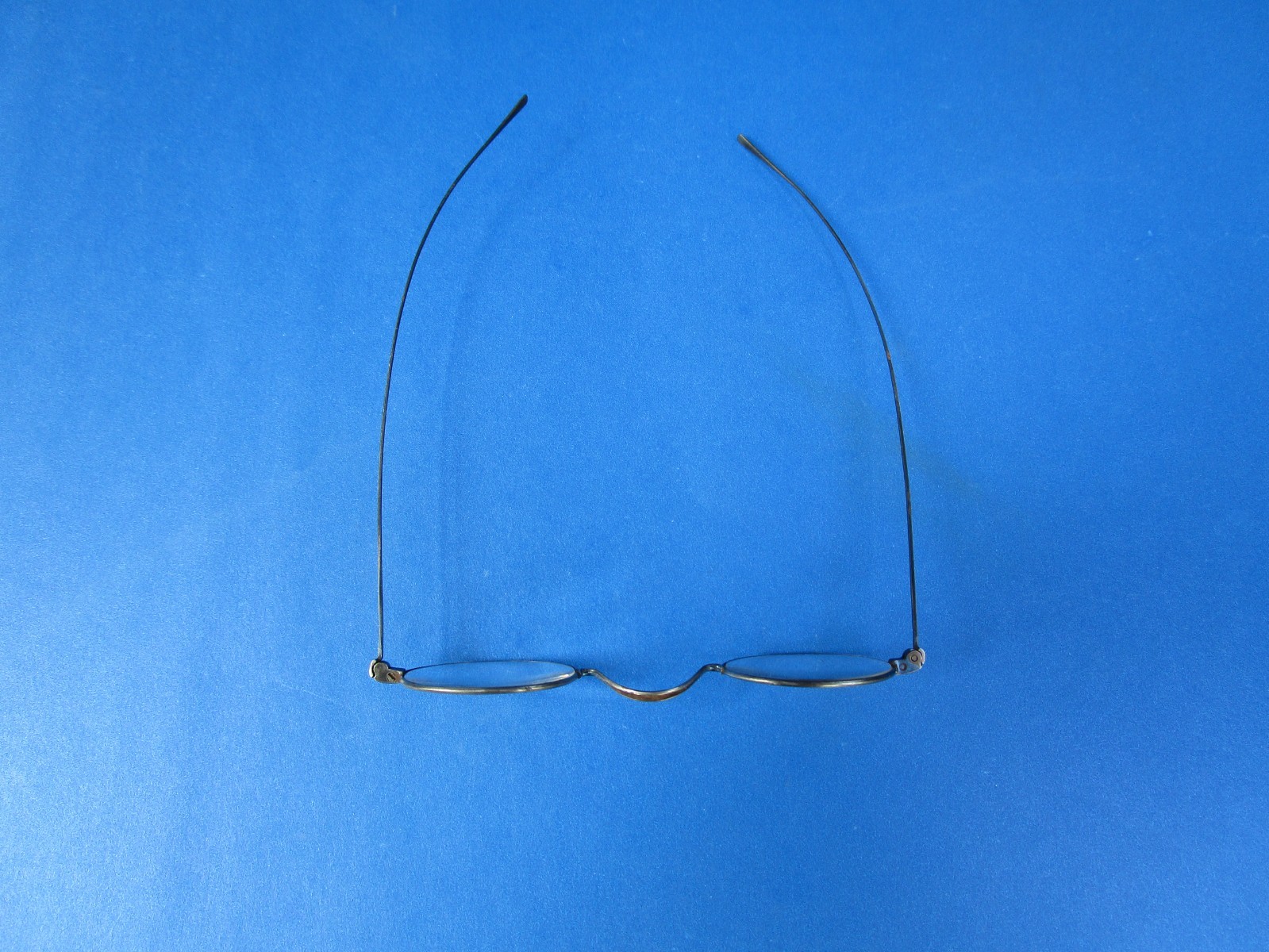 Antique Civil War Era Steel Frame Spectacles , Perfect for Display/Reenacting