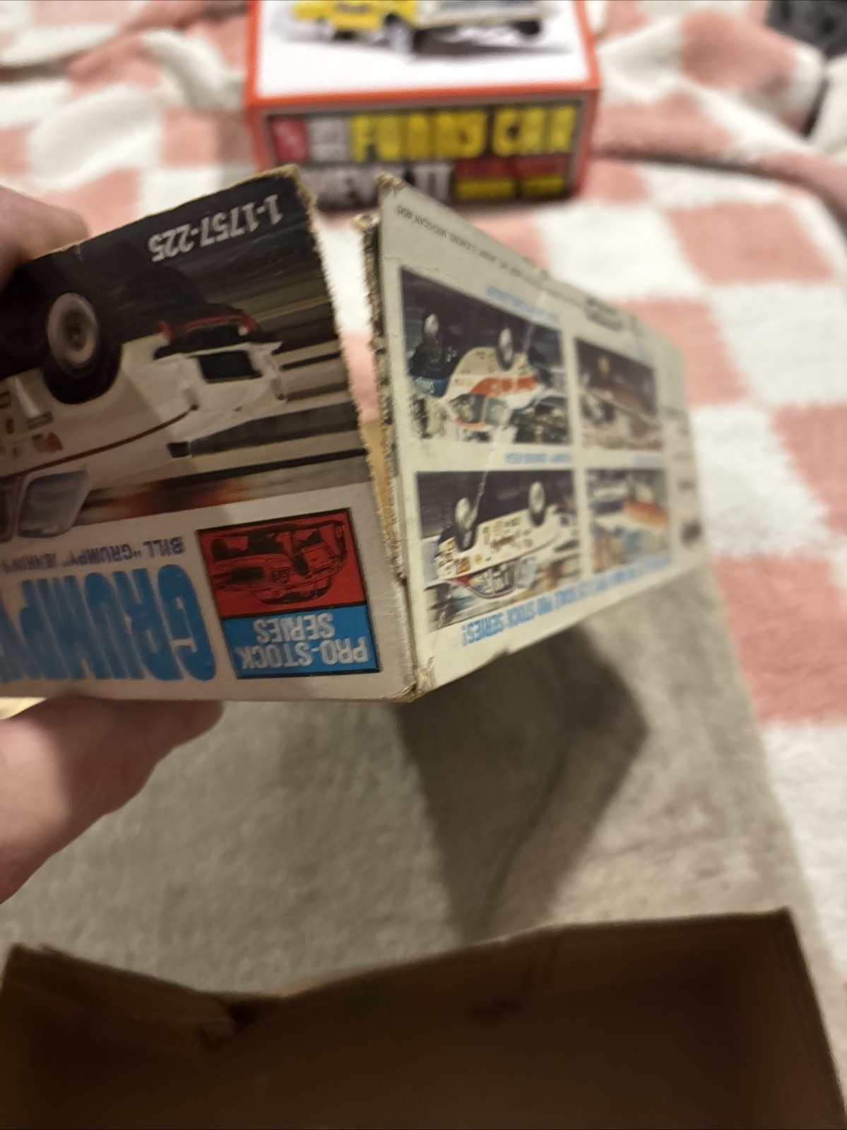 vintage 1973 issue MPC 1/25 Bill "Grumpy's Toy" Jenkins Pro Stock Vega Parts